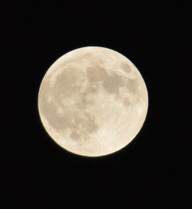 Full Moon Closeup